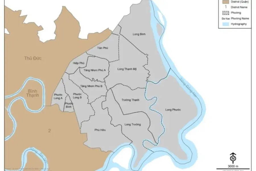 Các phường bTaskee hoạt động.