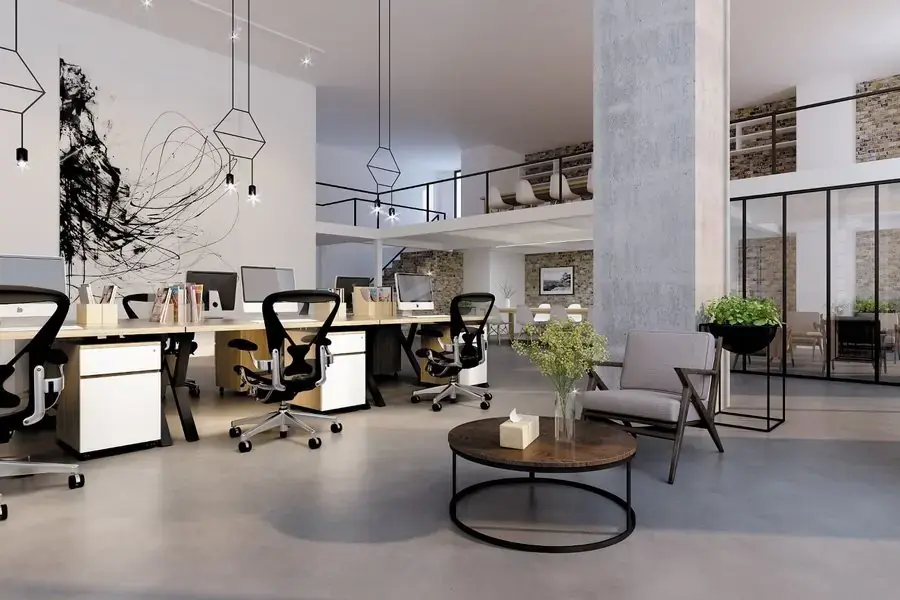 Văn phòng 30m2 theo phong cách cổ điển