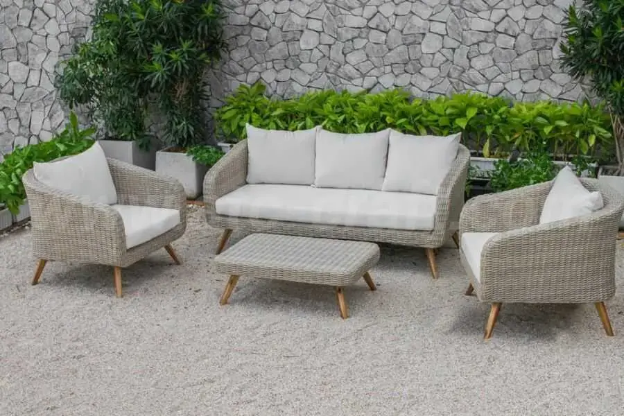Vải Polyester tráng Acrylic thường có sẵn ở dạng hỗn hợp cotton poly