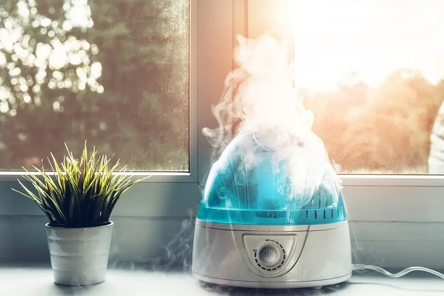 máy xông tinh dầu có tác dụng làm ẩm không khí