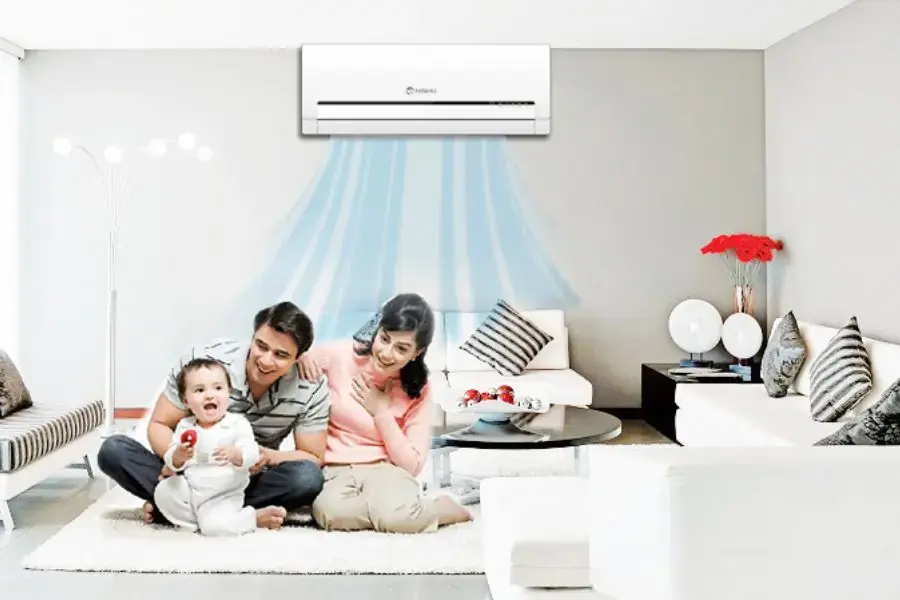 Công suất điều hòa treo tường chỉ phù hợp với nhà ở gia đình