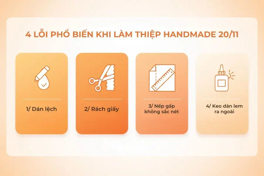 Với những mẹo nhỏ này, thiệp của bạn sẽ gọn gàng và chuyên nghiệp hơn rất nhiều.