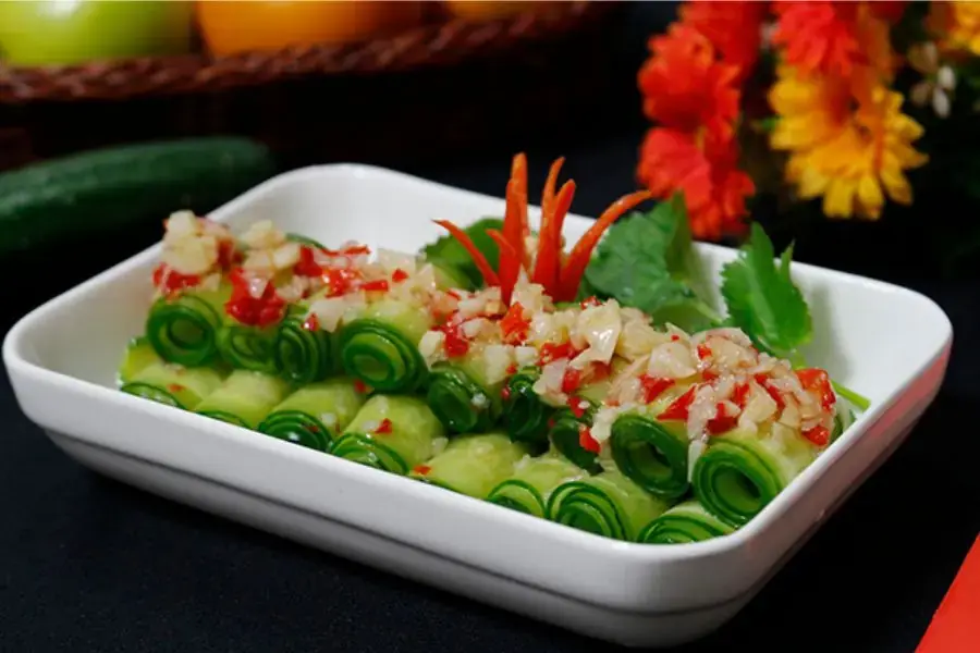Salad rau tươi bắt mắt