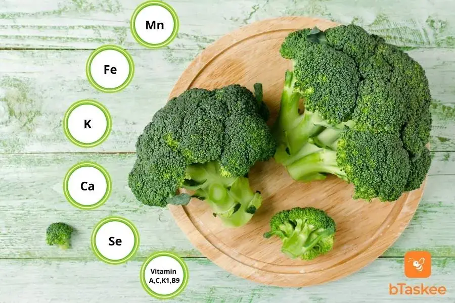 Bông cải xanh giàu vitamin và khoáng chất có lợi