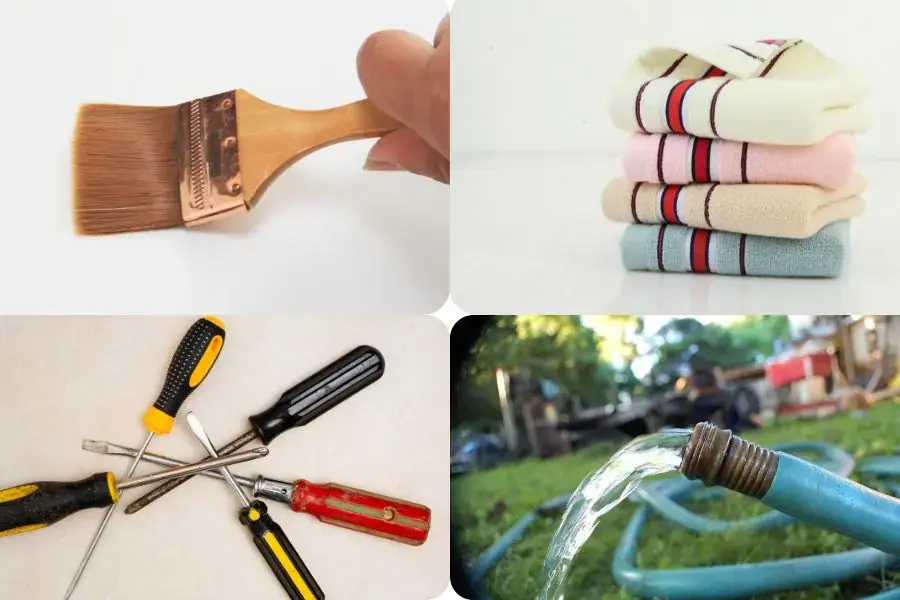 Dụng cụ cần chuẩn bị để vệ sinh quạt điều hòa