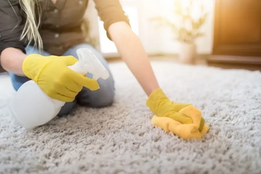 Dịch vụ giặt thảm trải sàn trang trí tại nhà của bTaskee