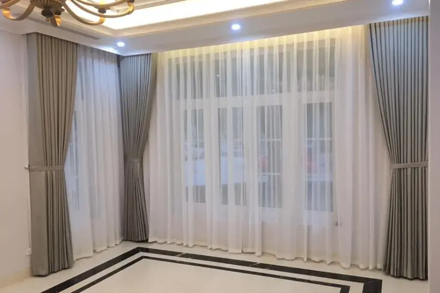 Dễ dàng lựa chọn màu sắc rèm cửa làm từ vải taffeta