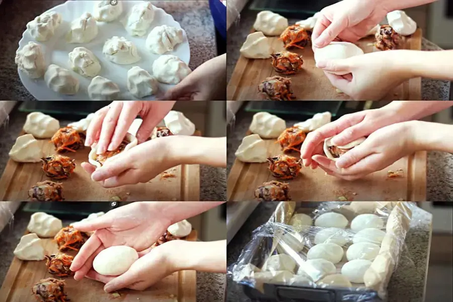 Cách nặn bánh cam