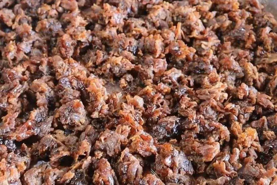Mứt nhãn quế thành phẩm khi ăn vào có vị ngọt ngào ngạt.