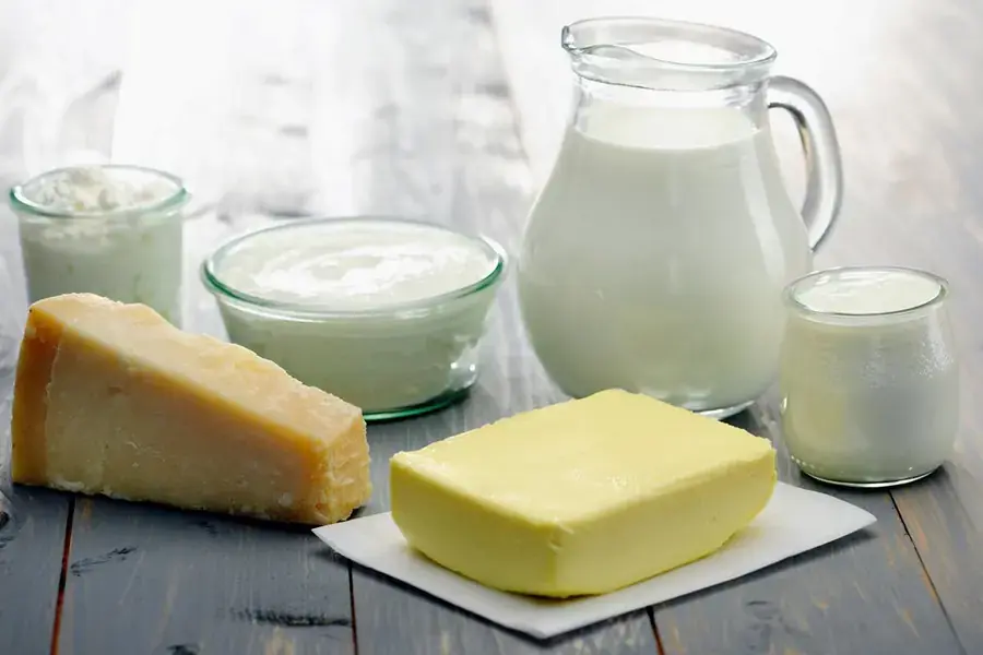 Tăng trưởng chiều cao nhờ các sản phẩm làm từ sữa 