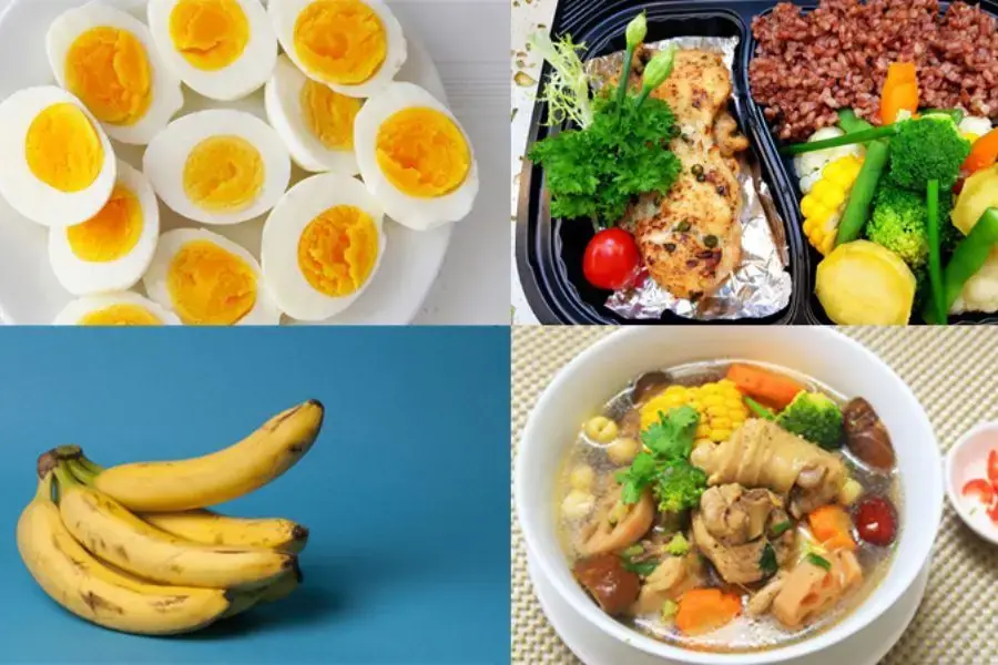 Thực đơn tăng cơ giảm mỡ ngày 3