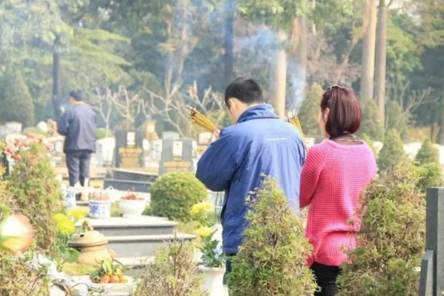 Nên đi tảo mộ vào buổi sáng.
