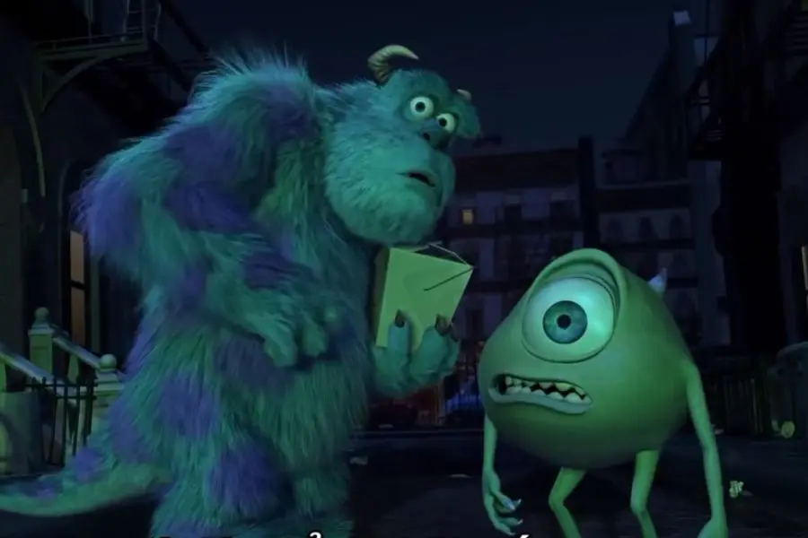 Nhân vật dễ thương trong bộ phim của Monsters.