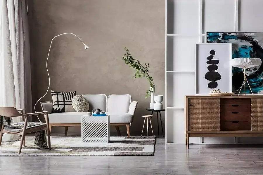 Không có nguyên tắc nào cụ thể để xác định phong cách nội thất wabi sabi