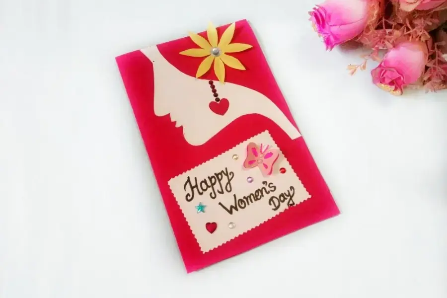 Thiệp 20/10 gửi lời cảm ơn mẹ. 