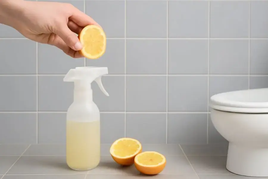 Chanh có tính axit giúp khử trùng nhà vệ sinh hiệu quả.
