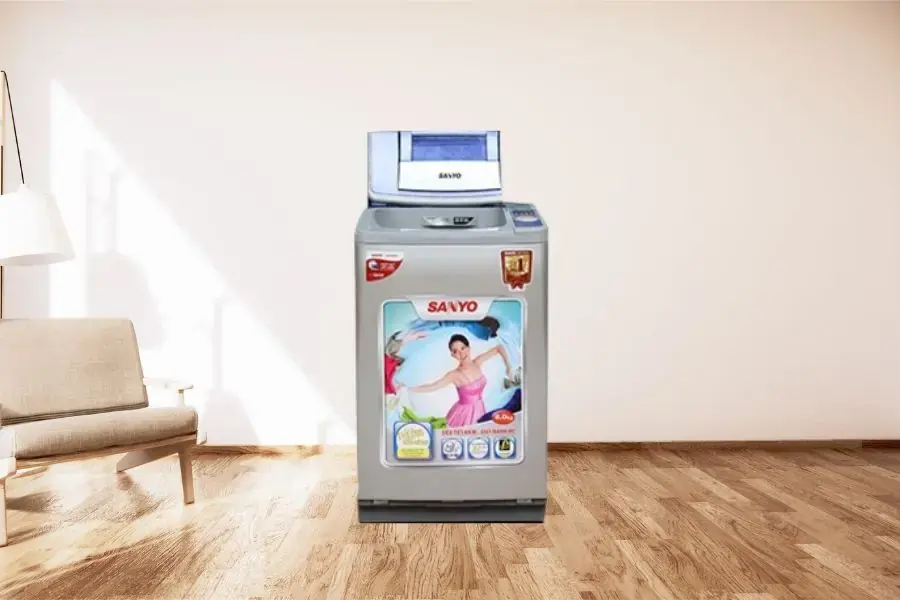 Máy giặt lồng nghiêng giống lồng đứng cửa trên nhưng lồng giặt nằm nghiêng.