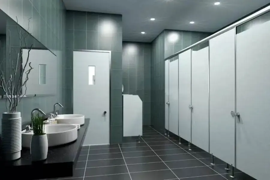 Tấm thép sơn tĩnh là một vật liệu tốt để làm vách ngăn nhà vệ sinh