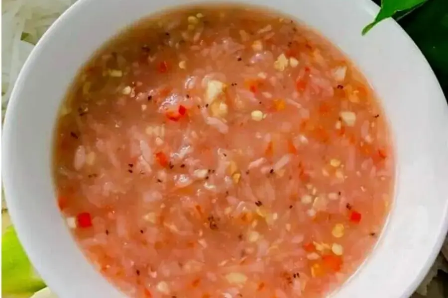 Thành phẩm mắm tép