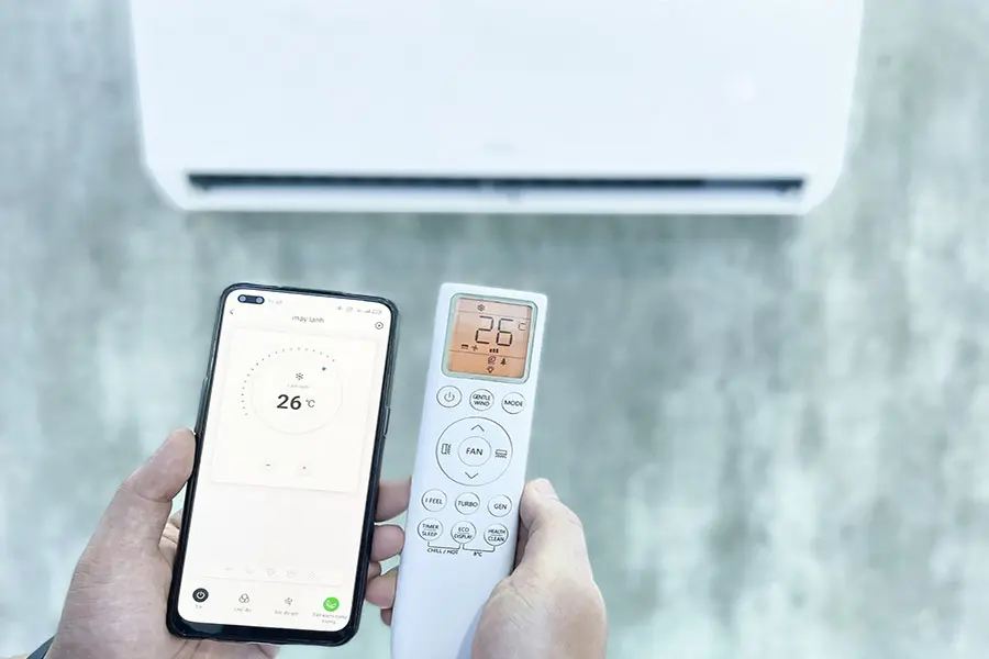 Điều khiển máy lạnh bằng điện thoại