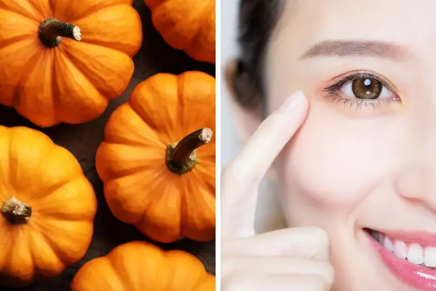 Các vitamin trong bí đỏ giúp tăng cường thị lực.