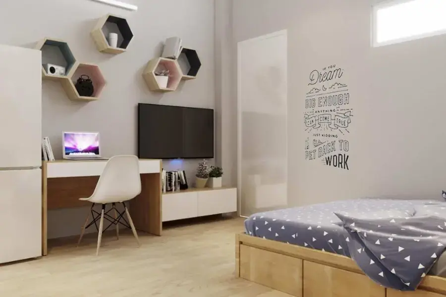 Hãy lên kế hoạch chi tiết về các vật dụng trong phòng trọ của bạn