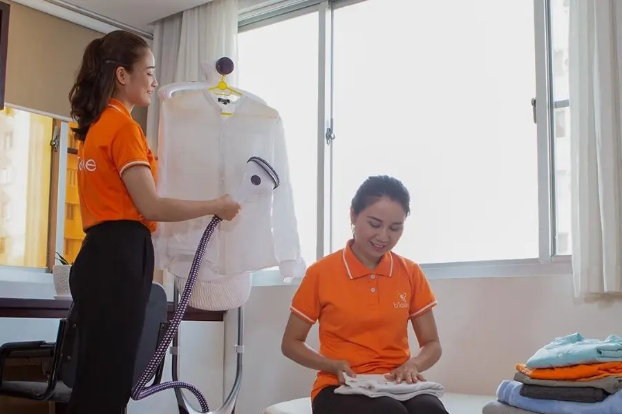 Dịch vụ giặt ủi bTaskee tại TPHCM.