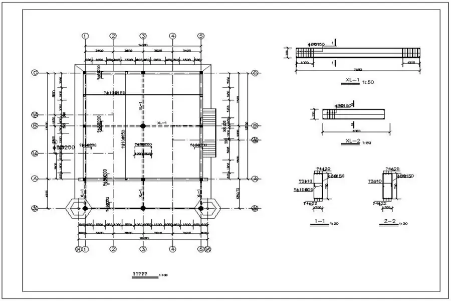Mẫu thiết kế móng cọc ép 