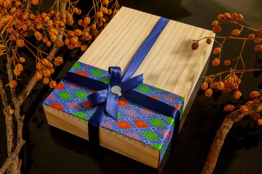 Một set quà Trung thu cao cấp.