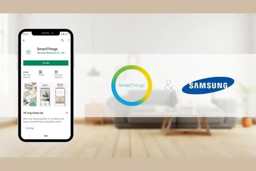 SmartThings giúp tương thích với tất cả các loại điện thoại 