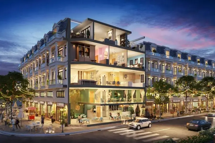 Căn hộ Shophouse mang nhiều thiết kế độc đáo