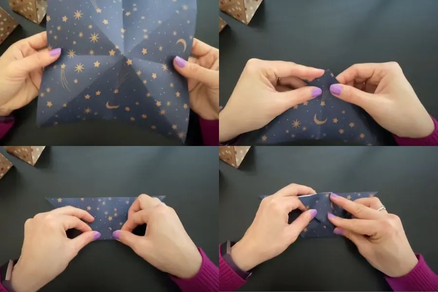 Tạo khung cơ bản cho chiếc túi handmade.
