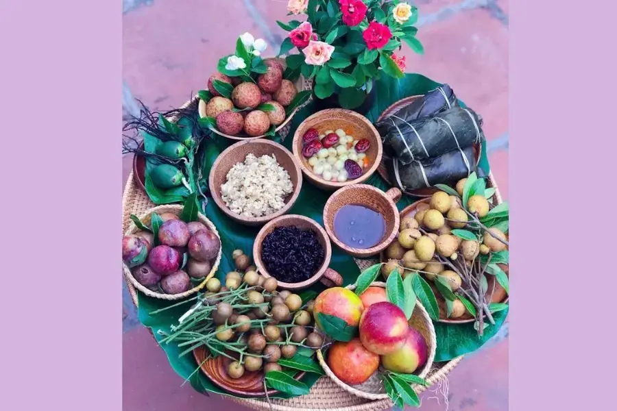Mâm quả Tết Đoan Ngọ sẽ có sự khác biệt tùy từng vùng miền