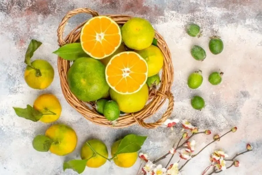 Quả quýt giàu chất xơ hòa tan