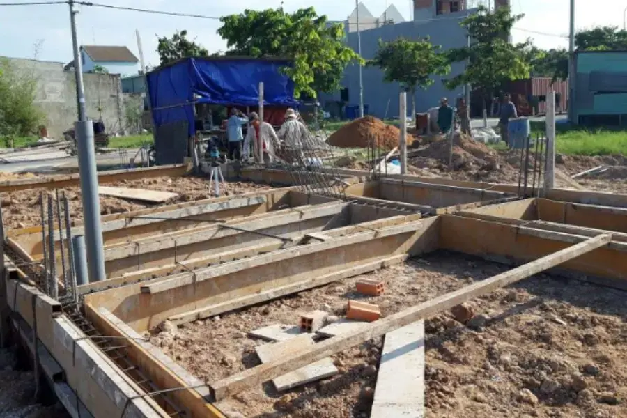 Quy trình xây dựng móng nhà