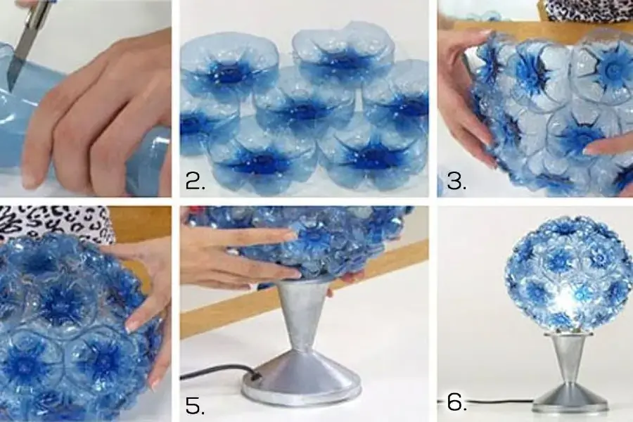 Những chiếc đèn chai nhựa làm tăng tính thẩm mỹ cho ngôi nhà bạn.