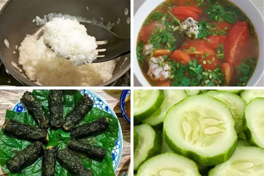 Thực đơn ăn dặm với cơm nát dành cho trẻ 8 tháng tuổi tăng cân hiệu quả