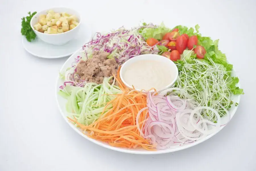 Món khai vị là không thể thiếu trong một thực đơn đám cưới
