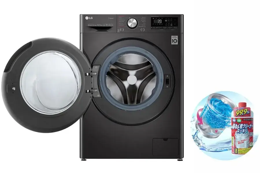 Máy giặt Whirlpool Inverter 8 Kg FFB8458WV EU có chế độ vệ sinh và khử trùng Ozone 90°C.