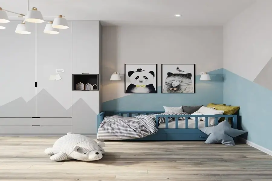 Đảm bảo an toàn cho bé với giường ngủ có thanh chắn