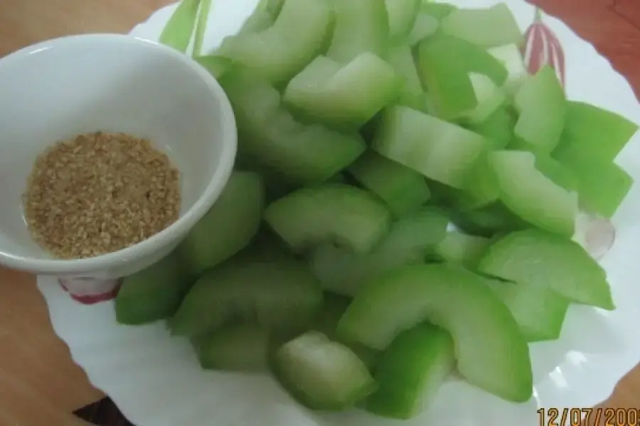 Bí đao luộc