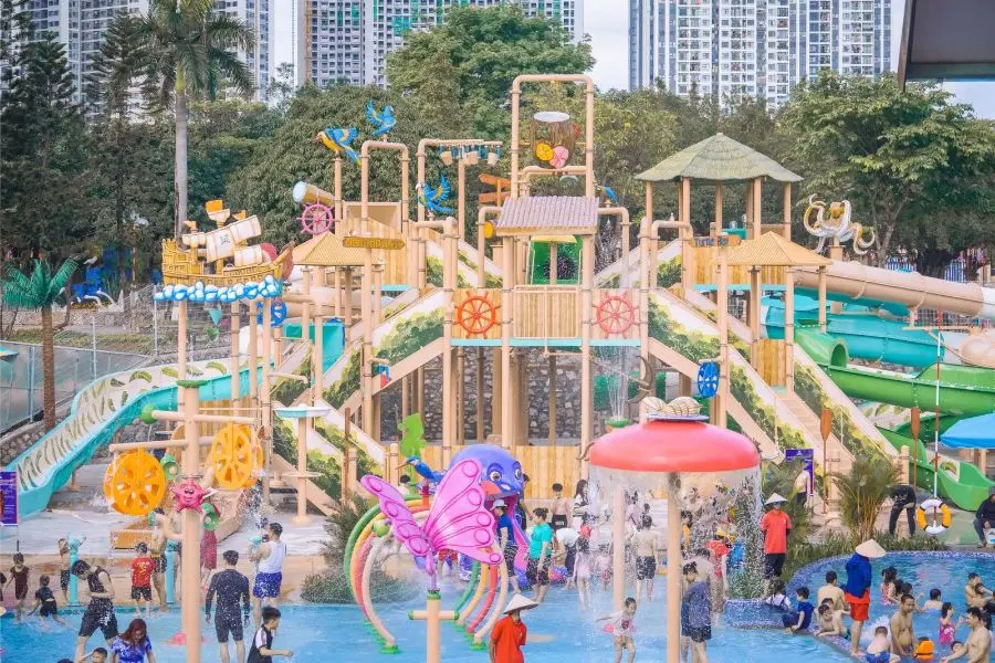 Công viên Thiên đường Bảo Sơn là địa điểm vui chơi giải trí cùng gia đình tại Hà Nội