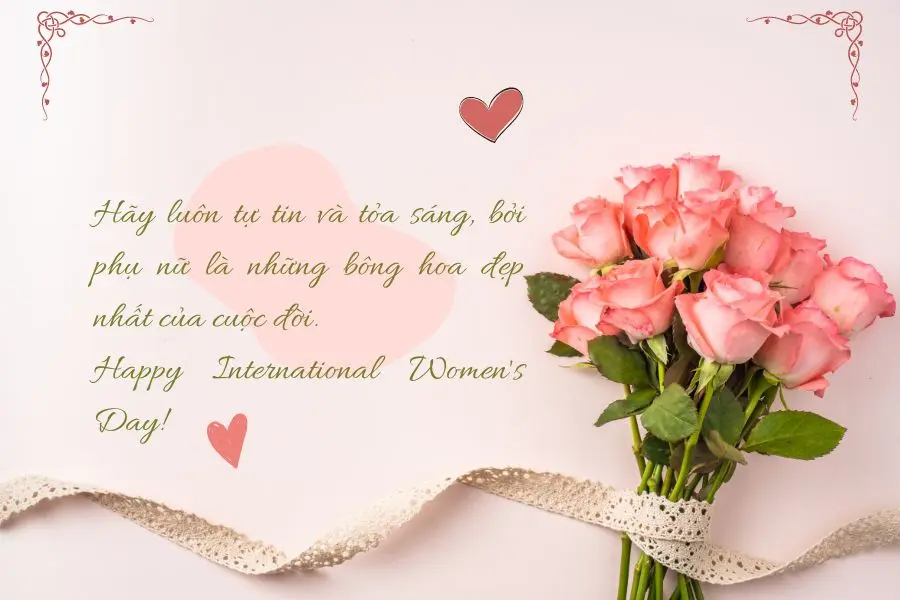 Dành tặng những caption, status 8/3 ý nghĩa cho những người phụ nữ thân yêu.