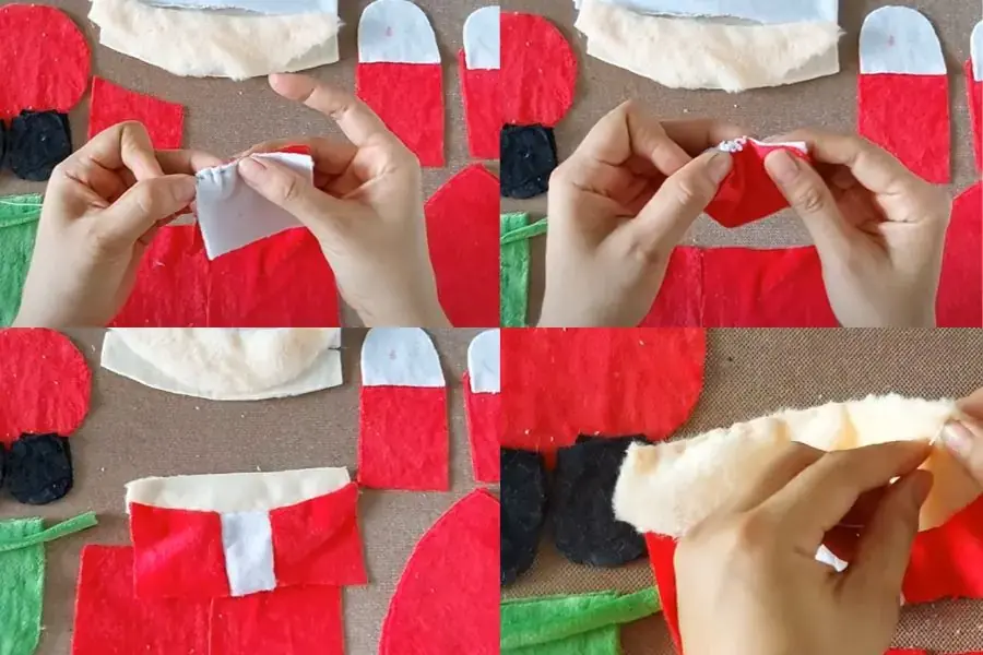 Khâu râu của Ông già Noel.