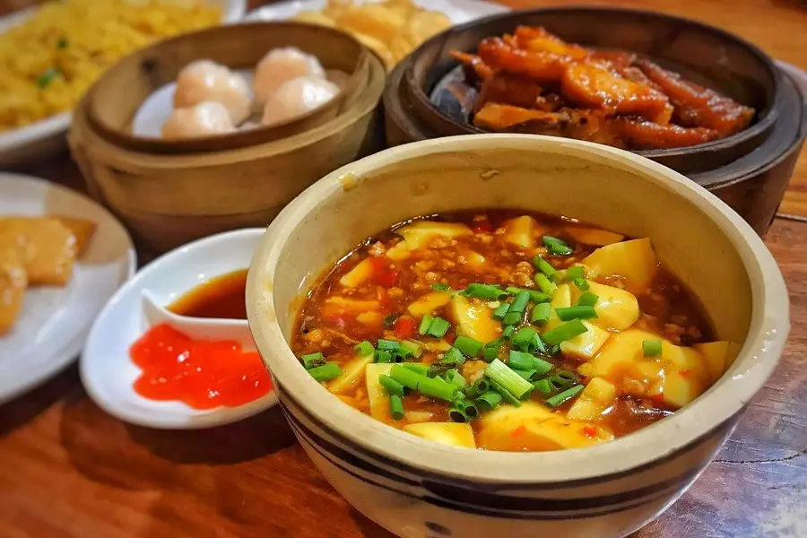 Các món ăn ở Dimsum Street.