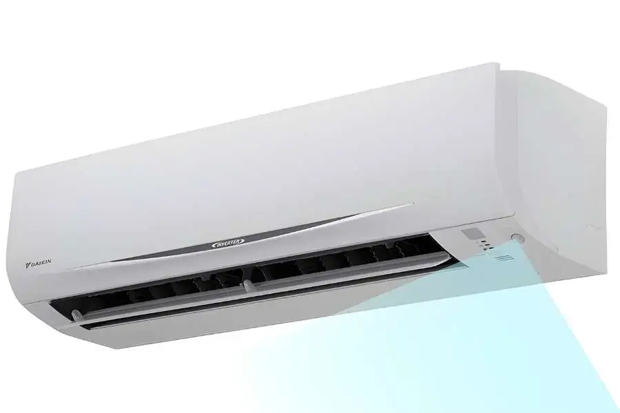Mắt thần của máy lạnh nằm trên cả máy lạnh và remote điều khiển.
