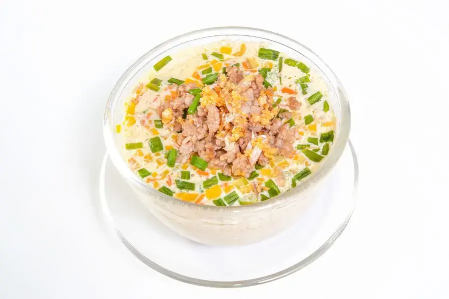 Trứng hấp thập cẩm