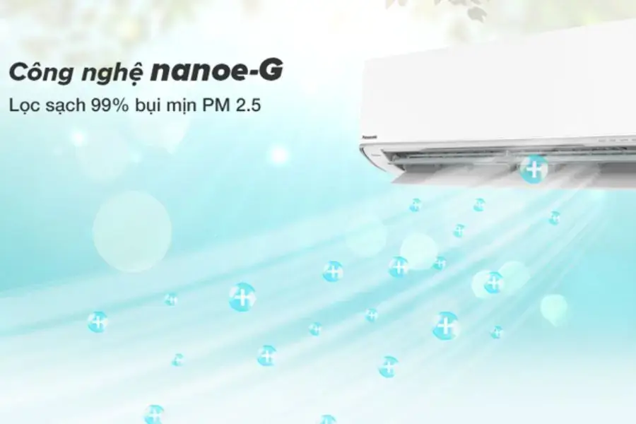Hoạt động theo cơ chế giải phóng các ion âm lơ lửng trong không khí để tìm các phân tử lạ