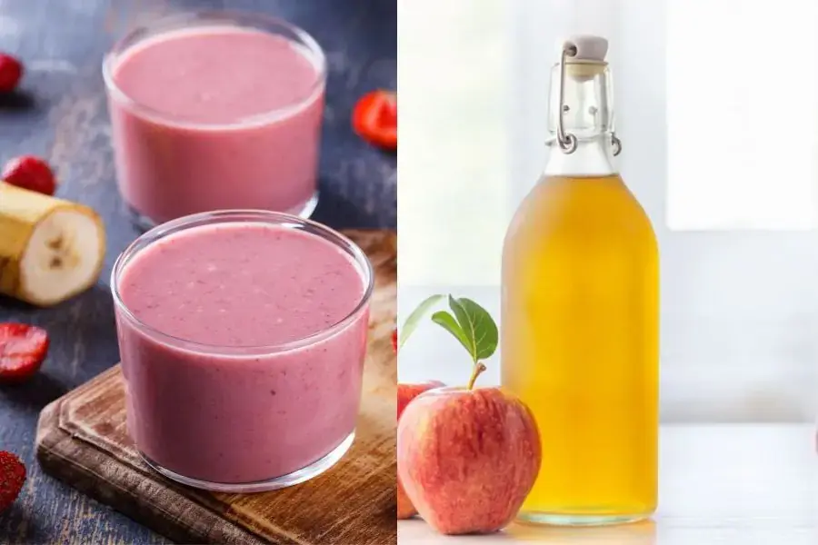 Sinh tố giấm táo giảm cân thơm ngon