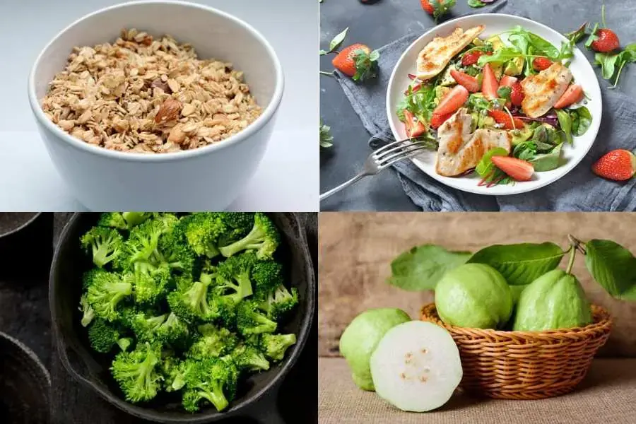 Các thực phẩm trong ngày 6